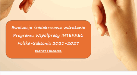 Ewaluacja śródokresowa Programu współpracy Interreg Polska – Saksonia 2021-2027