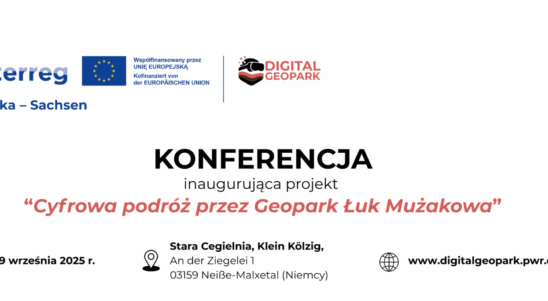Konferencja inaugurująca projekt „Cyfrowa podróż przez GEOPARK Mużakowa”