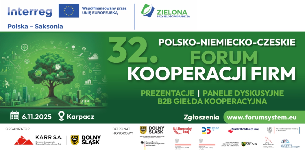 Już za tydzień 32. Polsko-Niemiecko-Czeskie FORUM KOOPERACJI FIRM