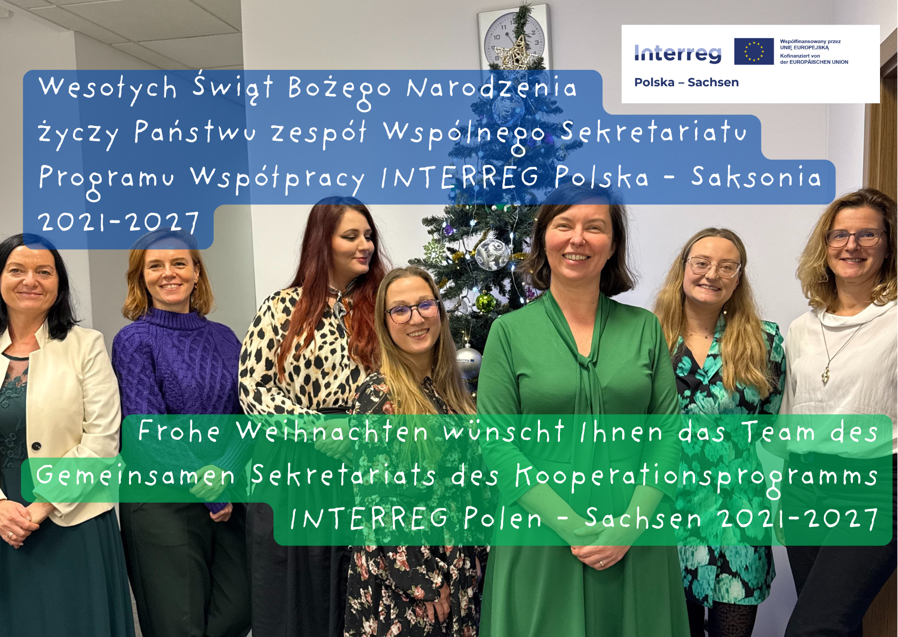 Radosnych Świąt Bożego Narodzenia życzy zespół Wspólnego Sekretariatu