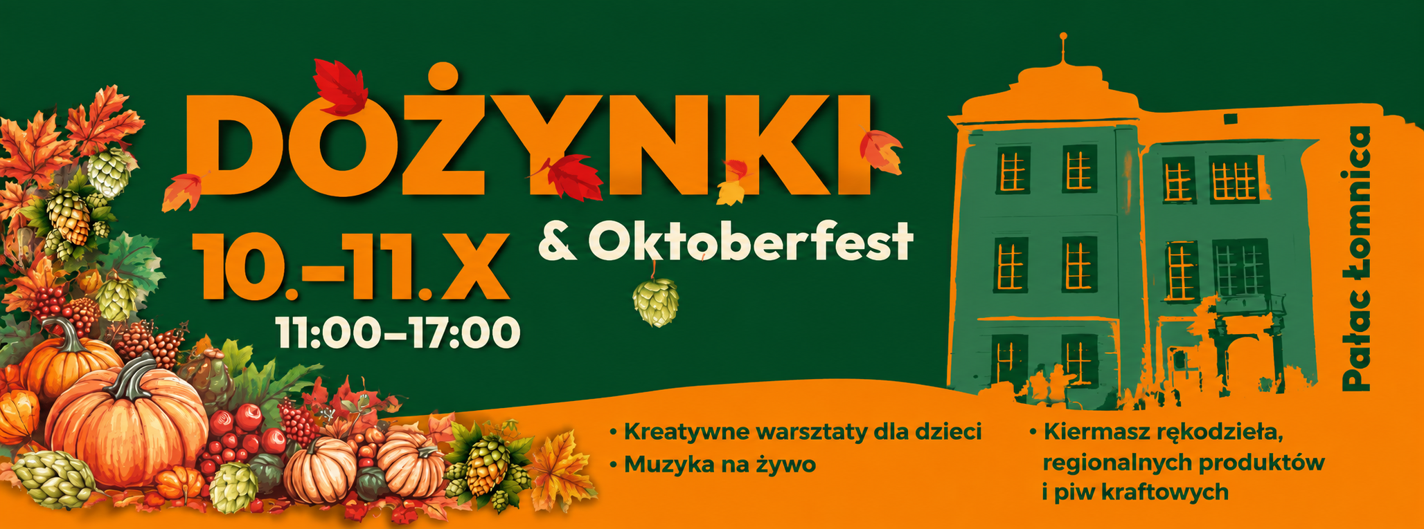 Dożynki i Oktoberfest w Pałacu Łomnica
