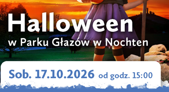 Halloween w Parku Głazów w Nochten